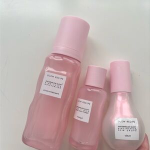 Glow Recipe Pink Watermelon Glow Duo - Soft Pink Bottles set 50 ml and 40 ml
